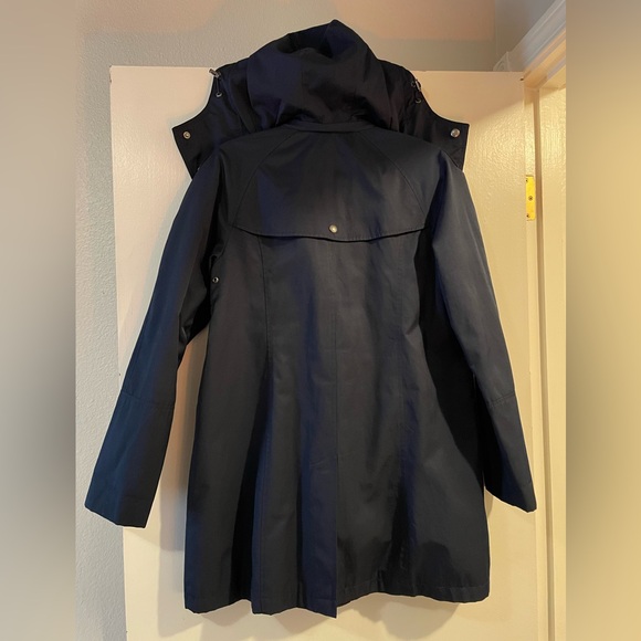 Tommy Hilfiger Aline Hooded Soft-shell Rain Jacket - Picture 4 of 9
